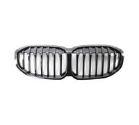 Car Front Radiator Grilles Gloss Black Front Bumper Kidney Racing Grille For BMW F40 1-Series 2019-2023 Single Slat Sport Grill Cover 51138080490 Car Grille