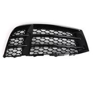 Car Front Radiator Grilles Glossy Black Car Fog Light Grill Cover For A5 S5 RS5 B8.5 2008 2009 2010-2016 Front Bumper Grille HONEYCOMB 8T0807681F Car Grille(Right)