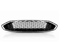Car Front Radiator Grilles Racing Grills For Mondeo For Fusion For Mustang 2017-2018 Modified All-black Honeycomb Front Bumper Grill Grille Front Grill Cover(D)