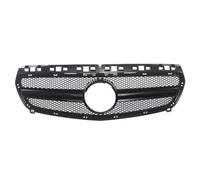 Car Front Radiator Grilles Upgrade Front Inlet Mesh Grille Bumper Grill Middle Grid Tuning For Mercedes For Benz A Class W176 A35 A180 A200 A250 A260 2013-2018 Vent Grille(A B Black)