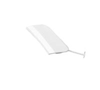 Car Front Rear Bumper Tow Hook Cap Lower Grille Cover Hauling Eye Lid Trailer Shell For Toyota For Corolla Sedan 2019 2020 2021(Front Super White)