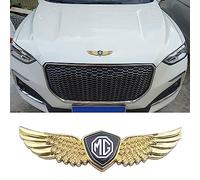 Car Front Rear Emblem Metal Wings Styling for MG Emblem TF ZR ZS ES HS EZS Morris 3 GS MG3 5 6 7 Auto Decal Stickers Accessories,Gold Style