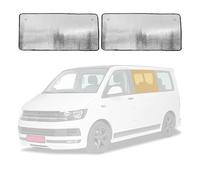 Car Front Rear Side Sunscreen Window Sunshade Car Internal Sunshade Curtain Window Blinds Side Sun Shade Sun Shade Home Windows Cover For VW T5 For TRANSPORTER