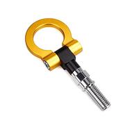 Car Front Rear Tow Hook, Aluminum Forge Front Towing Hook Front Tow Hook Bar(Gold)
