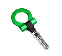 Car Front Rear Tow Hook, Aluminum Forge Front Towing Hook Front Tow Hook Bar(Green)