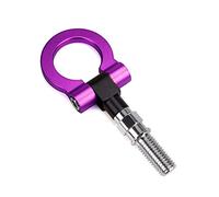 Car Front Rear Tow Hook, Aluminum Forge Front Towing Hook Front Tow Hook Bar(Purple)
