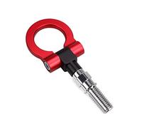 Car Front Rear Tow Hook, Aluminum Forge Front Towing Hook Front Tow Hook Bar(Red)