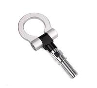Car Front Rear Tow Hook, Aluminum Forge Front Towing Hook Front Tow Hook Bar(Silver)