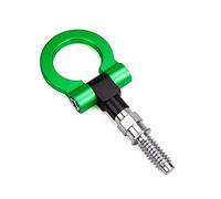 Car Front Rear Tow Hook, Racing Front Tow Hook Tow Bar Auto Trailer Ring Fit Use For BMW E Series/1 Series/3Series /X5/X6 /European Car(Green)