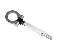 Car Front Rear Tow Hook, Towing Hook Ring Kit Universal Tow Hook Eye Towing Colorful Fit Use For Most SUBARU(Titanium)