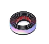 Car Front Rear Wheel Eyebrow Lip Cover Board Mud Flaps Protector Strip Kit Anti Wear And Scratch Seal Strip Exterior Accessories(Laser 1 piece)