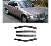 Car Front Rear Wind Deflectors for Mercedes-Benz C-Class W202 W203 W204 W205 1993-2018 Side Door Side Window Wind Deflector/Sun Visors/Rain Shield/Wind Shield Accessories,ForW202/94-00