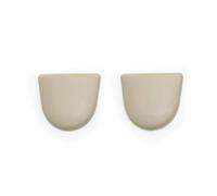 Car Front Seat Armrest Screw Cover Lid Decoration Cap Shell For Land Rover For Freelander 2(A pair beige)