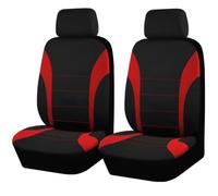 Car Front Seat Covers for Audi A5 S5 Coupe / A5 Cabriolet / A5 S5 Sportback, Universal Car Seat Covers Side Airbag Compatible Comfortable Interior,I Red