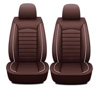 Car Front Seat Covers for Ford Kuga/Puma/Puma Gen-E/Mustang GTD 2024-, Front Seat And Headrest Covers Full Surround Cushion Protectors Breathable,E Coffee