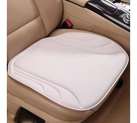 Car Front Seat Cushion For Jaguar F-Pace F-Type Coupe I-Pace XE XF XJ XK E-Pace XEL XFL, Driver Seats Cushions Non-Slip Breathable Chair Pad Long Driving Interior Accessories,White