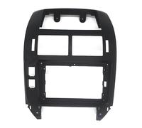 Car Front Side Air Outlet Vent Frame Trim Compati Car Interior Front Dash Center Frame Kit/Fit For VW Volkswagen Polo 2004-2011 Mounting Bezel Faceplate Radio Dash Fascia Carbon Fiber Car Center Cons