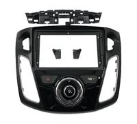 Car Front Side Air Outlet Vent Frame Trim Compatib Car Radio Fascias Frame/Fit For Ford Focus MK3 2011-2019 9 inch 2DIN Stereo Panel Wiring Harness Power Cable Adapter Canbus Decoder(Only frame-A)