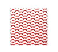Car Front Side Air Vent Cover 100x33cm Aluminium Racing Car Bumper Grille Grill Mesh Net Vent Universal Protector Home Garden(Red Seagull 8x25mm)