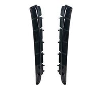 Car Front Side Air Vent Cover Fit For Porsche Panamera 2010-2016 Front Door Fender Side Grille Leaf Plate Air Outlet Decoration Cover Strip(Gloss black one pair)