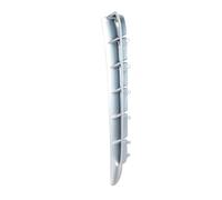 Car Front Side Air Vent Cover Fit For Porsche Panamera 2010-2016 Front Door Fender Side Grille Leaf Plate Air Outlet Decoration Cover Strip(Silver right)