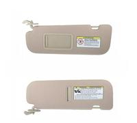 Car Front Side Sun Visor For Hyundai For Elantra 2011 2012 2013 2014 2015 Car Sun Visor Panel 852103X000 TX Beige Interior Sunshade Sun Shield Replacement Inside Glare Guard(Beige Pair)