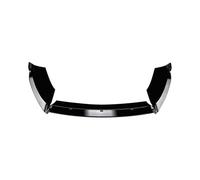 Car Front Splitter Bumper Lip For Fiesta ST MK6 B-Max B232 2012-2017 Front Bumper Spoiler Lip Carbon Fiber Look/Glossy Black Lower Splitter Protect Blade(Glossy Black)