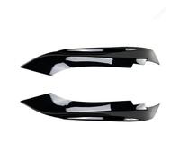 Car front spoiler 2pcs For BMW F32 F33 F36 4 Series 2014-2020 For Sport For Tech (For Sport Models Only) For MP-Style Front Bumper Lip Spoiler Splitters Splitter Spoiler(Gloss Black)