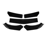 Car Front Spoiler 5PCS Adjustable ABS Front Universal Bumper Separator Body Kit Duck Lip Splitter