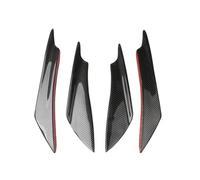 Car Front Spoiler Car Front Bumper Lip Fin Splitter Body Spoiler Canards Spoiler for i10 i20 i30 i40 ix20 ix35 ix55 for accent for tucson H100