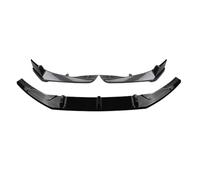 Car Front Spoiler For Accord 10th 2018-2020 Lower Side Air Vent Corner Cover & Glossy Black Front Bumper Spoiler Lip Trim Body Kit