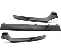 Car Front Spoiler for Benz C Class W205 2014-2018 C300 C400 C63, Front Bumper Lip Spoiler Chin Diffuser Body Kit Sport Series Replacement Styling Splitter,A/ 3pcs black
