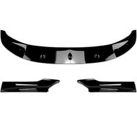 Car Front Spoiler for BMW Série 5 F10 F11 520 523 525 535 530 2011-2017, Front Bumper Lip Spoiler Chin Diffuser Body Kit Sport Series Replacement Styling Splitter,A/BLACK Glossy black
