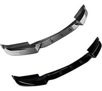 Car Front Spoiler for BMW X6 F16 M Sport 2015-2019, Front Bumper Lip Spoiler Chin Diffuser Body Kit Sport Series Replacement Styling Splitter,A/Bright Black