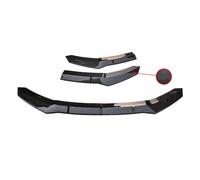 Car Front Spoiler for Civic 10th Hatchback 2016-2020, Front Bumper Lip Kit Diffuser Spoilers Splitter, Exterior Anti-Collision Styling Accessories,A/Carbon Fiber Pattern