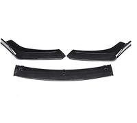 Car Front Spoiler for Civic 4Dr 2016 2017 2018, Front Bumper Lip Kit Diffuser Spoilers Splitter, Exterior Anti-Collision Styling Accessories,A/Carbonfiberlook
