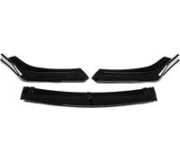 Car Front Spoiler for Civic 4Dr 2016 2017 2018, Front Bumper Lip Kit Diffuser Spoilers Splitter, Exterior Anti-Collision Styling Accessories,A/Glossyblack