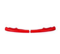 Car Front Spoiler for Dodge Challenger R/T SRT GT 2015-2020, Front Bumper Lip Kit Diffuser Spoilers Splitter, Exterior Anti-Collision Styling Accessories,A/Red
