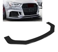 Car Front Spoiler for Fiat Panda II MK3 / Mk4 (Type 169 319) 2003-2020, Front Bumper Lip Spoiler Diffuser Protector Body Kit, Car Styling Accessories,Bright Black-B