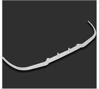 Car front spoiler for Peugeot 206 et Cupra R, Car Front Bumper Lip Splitter Auto Anti-Collision Strip Decoration Side Canards Splitter Fins,A/White