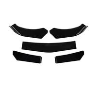 Car Front Spoiler Lip 5 Pcs Universal Front Bumper Separator Bumper Lip Body Kit Duck Lip Separator(Normal Model)