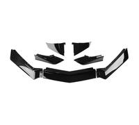 Car Front Spoiler Lip For Chevy For Corvette For C8 For STG For Stingray 2020-2025 For Z51 Car Front Bumper Spoiler Lip Splitter(Glossy Black)