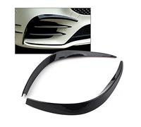 Car Front Spoiler Lip For Mercedes For Benz W177 A-Class A260 A35 AMG 2019 2020 2X Glossy Black Car Front Bumper Splitter Spoiler Canard Trim (Color : Gloss Black)