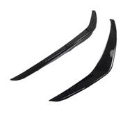 Car Front Spoiler Lip For VW For G&olf 7 MK7 For GTi 2013 2014 2015 2016 Spoiler Fog Light Cover Air Vent Trim Flap Canards Front Bumper Splitter Lip