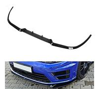 Car Front Spoiler Lip, Front Bumper Lip Impact Resistant, Front Bumper Lip Separator 114cm, Replacement Decoration for Seat Leon A3 A4 A6 (Glossy Black)