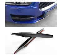 Car Front Spoiler Splitter Kit For Jaguar For XE 2016-2019 Bumper Front Fog Lights Foglight Lamp Cover Trim Car Front Spoiler, Front Bumper Lip Body Kit Lip Splitter Spoiler Diffuser Canard Protector