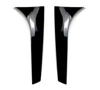 Car Front Spoilers 2 PCS For Mercedes For Benz For B Class W246 B180 B200 2012-2018 Rear Window Side Spoiler Canard Splitter By Gloss Black ABS Front Bumper Spoiler Lip