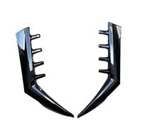 Car Front Spoilers 2PCS Fit For VW Fit For Golf 8 MK8 Fit For GTI Fit For GTD Fit For TSI TD Pro Fit For Rline 2020-2023 Fin Splitter Lip(Gloss Black)