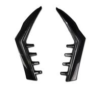 Car Front Spoilers 2PCS Fit For VW Fit For Golf 8 MK8 Fit For GTI Fit For GTD Fit For TSI TD Pro Fit For Rline 2020-2023 Auto Anti-Collision Strip(Carbon Look)