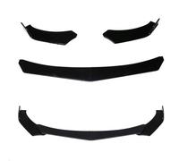 Car Front Spoilers 4pcs Car Front Bumper Splitter Lip Body Kit Spoiler Protector Cover Lip For For A3 A4 A5 A6 A7 A7 For A8 Q3 Q5 Q7 RS5 RS6 Splitter Chin Decoration